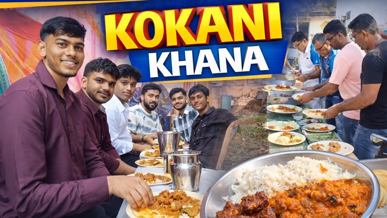 Gaav Ki Shaadi, Kokan Ka Swad || Kokani Chaipan || sajid Kokan Vlog 