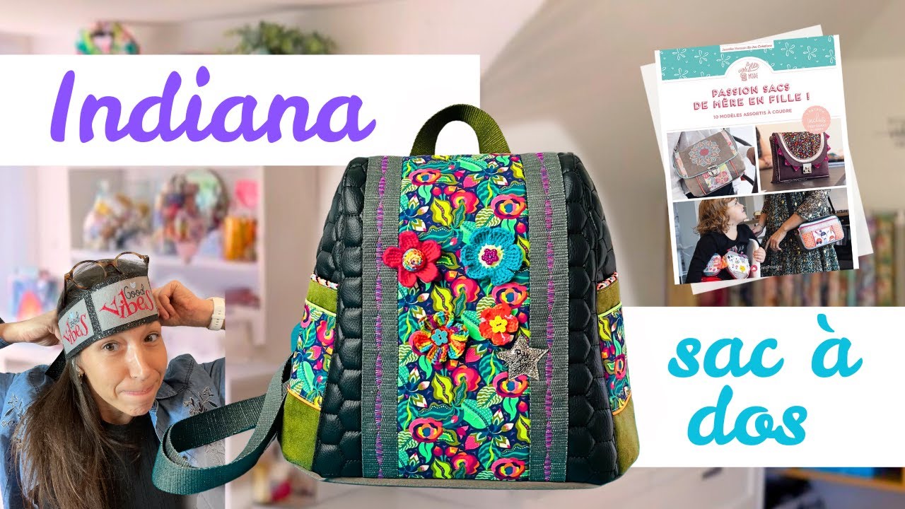 Coudre un sac à dos - Indiana #sacados