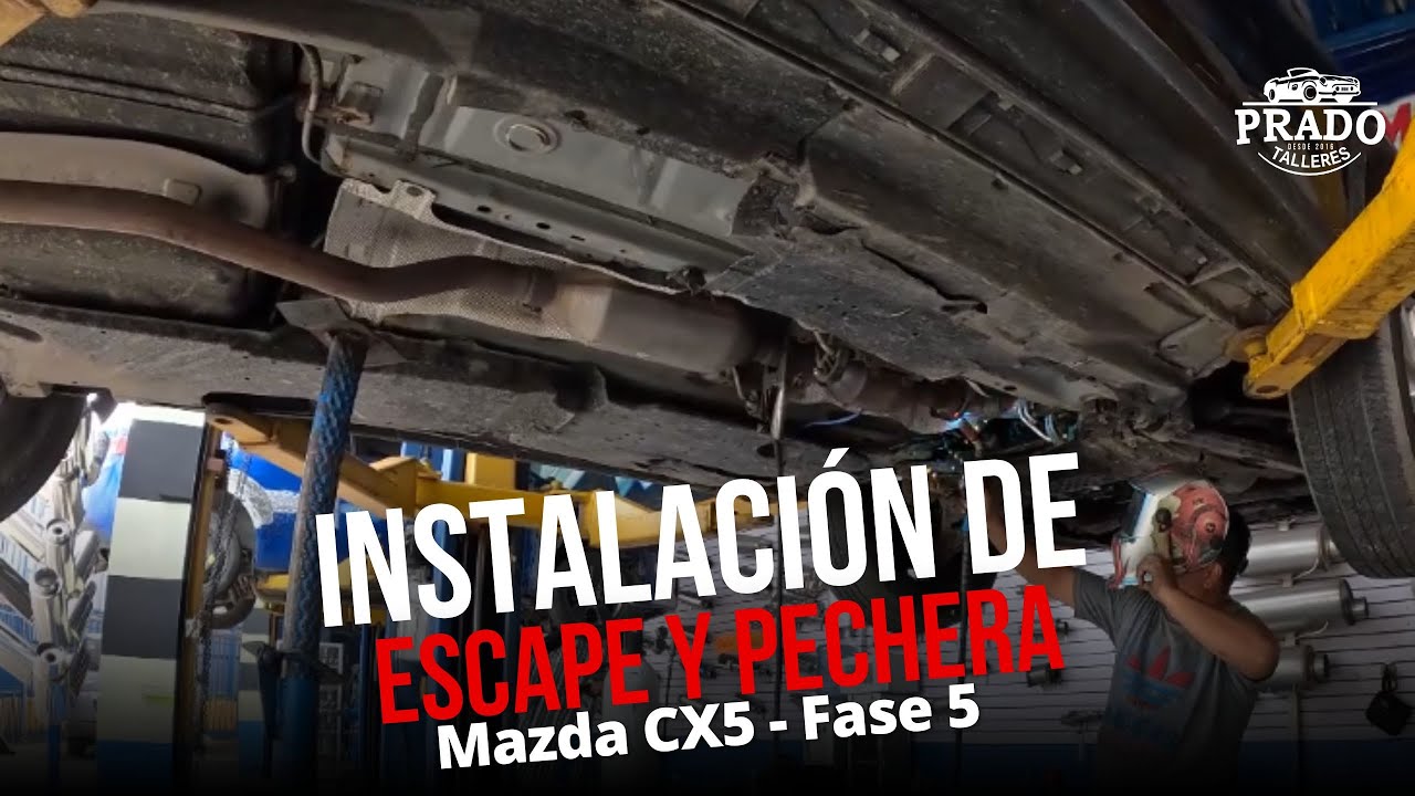 Instalación de escape y pechera | Parte 5 Mazda CX5