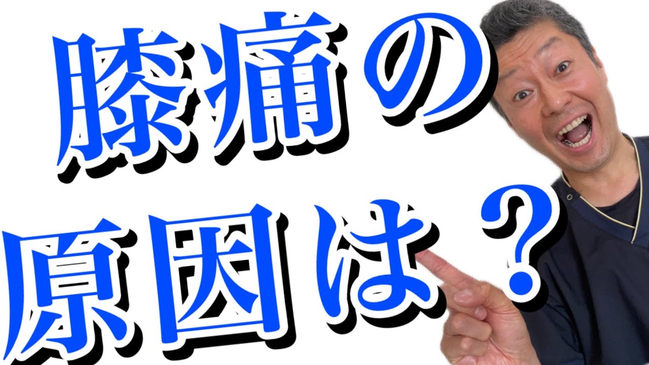 膝痛の原因とは？　石川県金沢野々市/立腰整体ここからスマイル