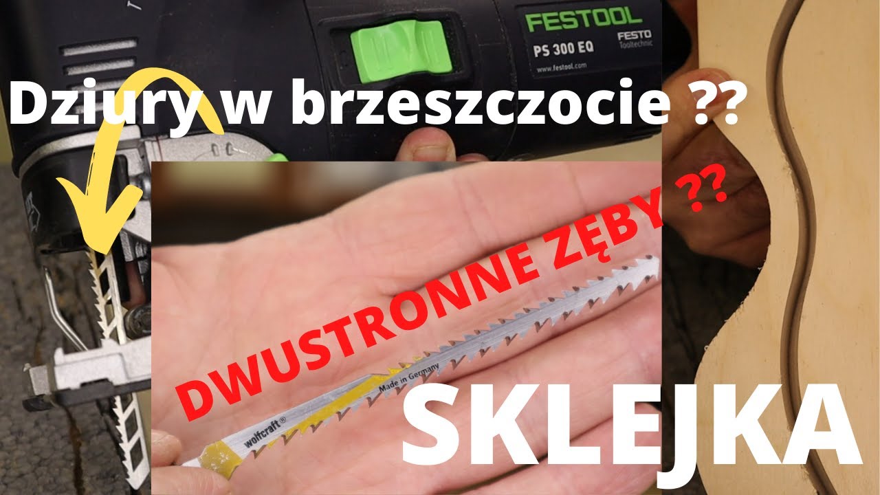 Jaki Brzeszczot, Sklejka, Test jakości cięcia, Test brzeszczotów