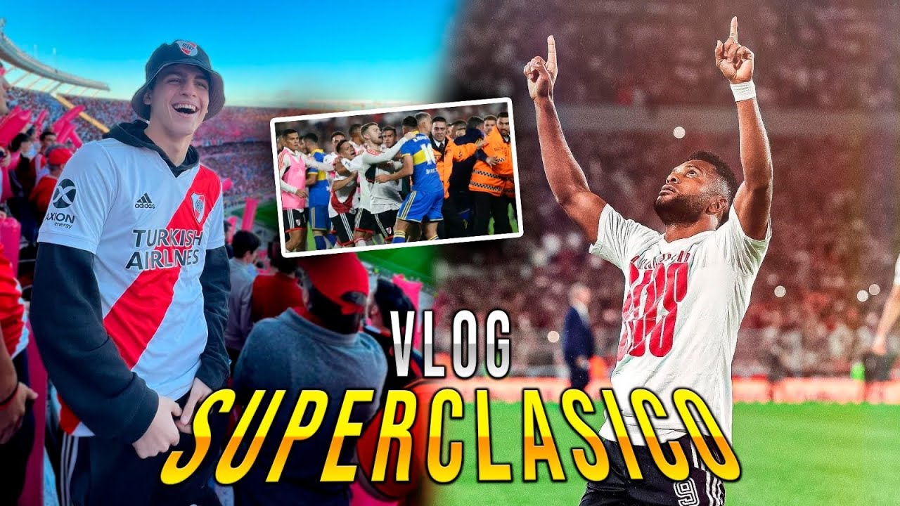 #VLOG | SUPERCLASICO CALIENTE - River Plate 1-0 Boca Juniors - Liga Profesional 2023