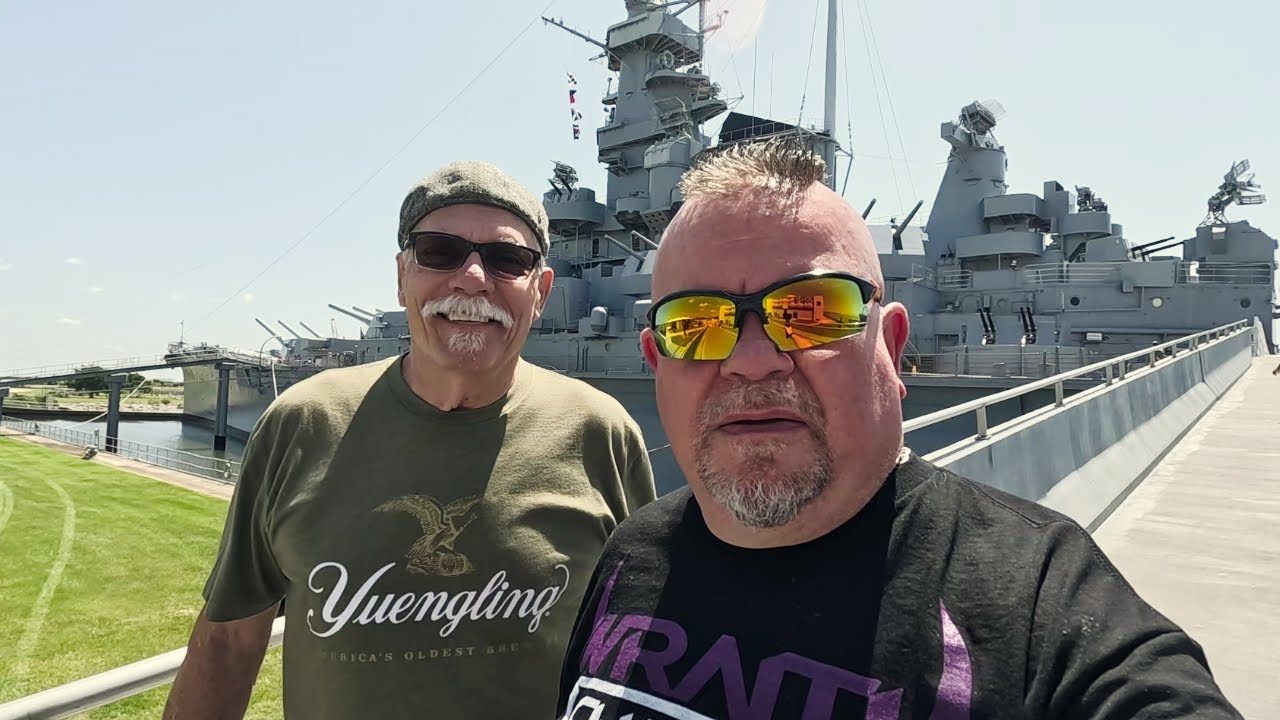 USS Alabama -Tour 2025 with Crazy Bo