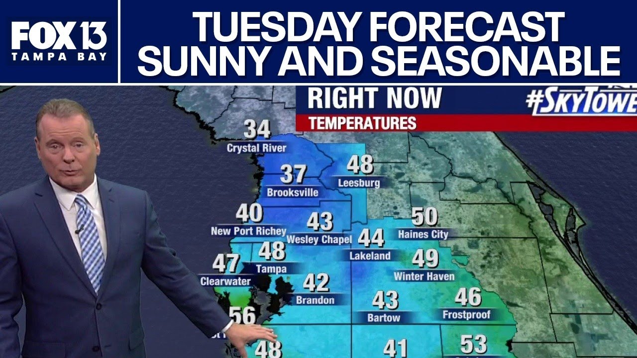 Tampa weather | Tuesday morning forecast