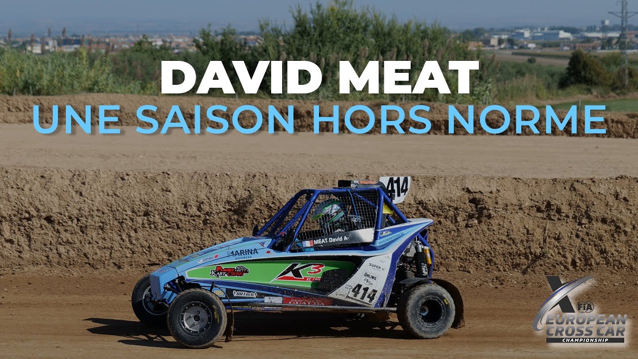 David Meat # European XC Cross Car Champion 2021 # Vice champion de France Super Sprint 2021