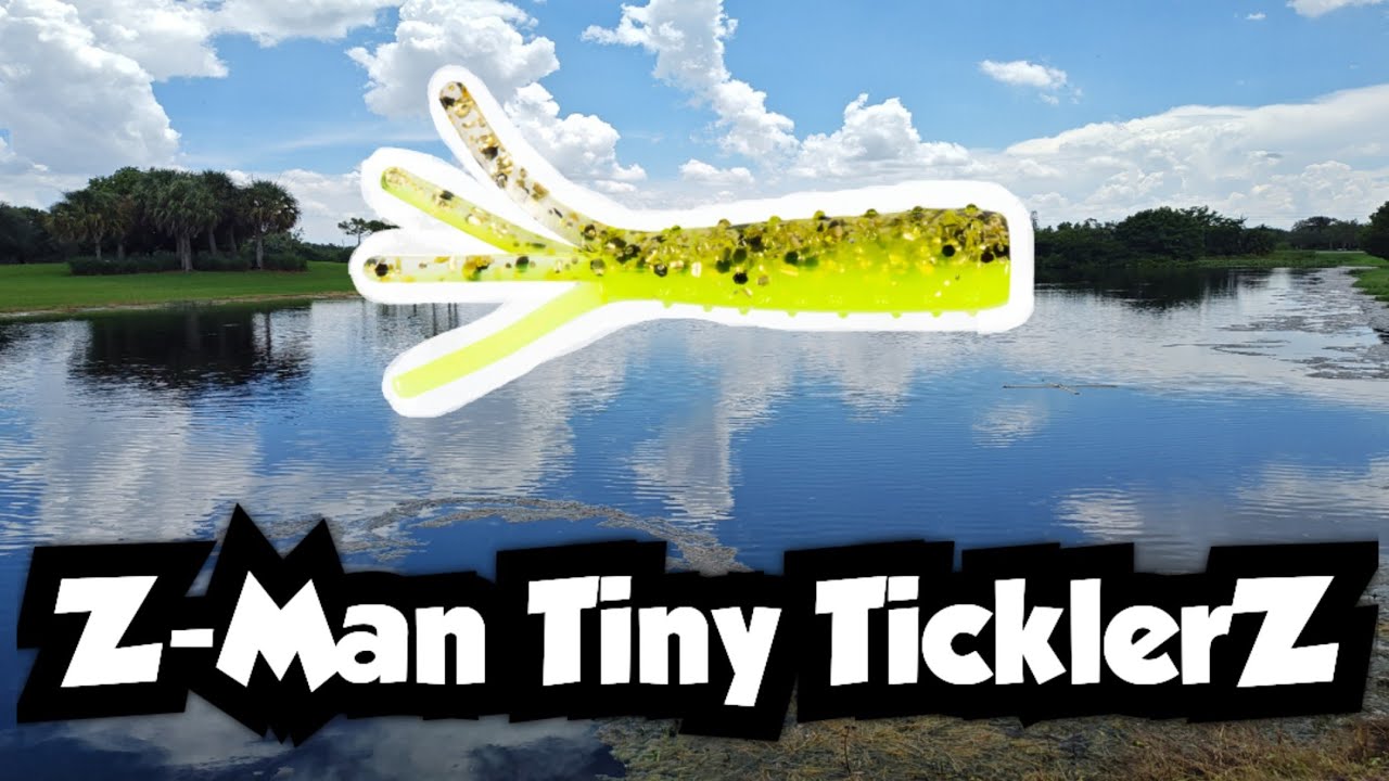 Fishing with the Z-Man Tiny TicklerZ | Micro Finesse Fishing 