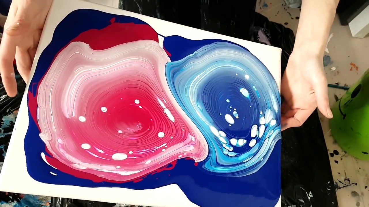 DOUBLE Cloud Effect - Fluid Painting