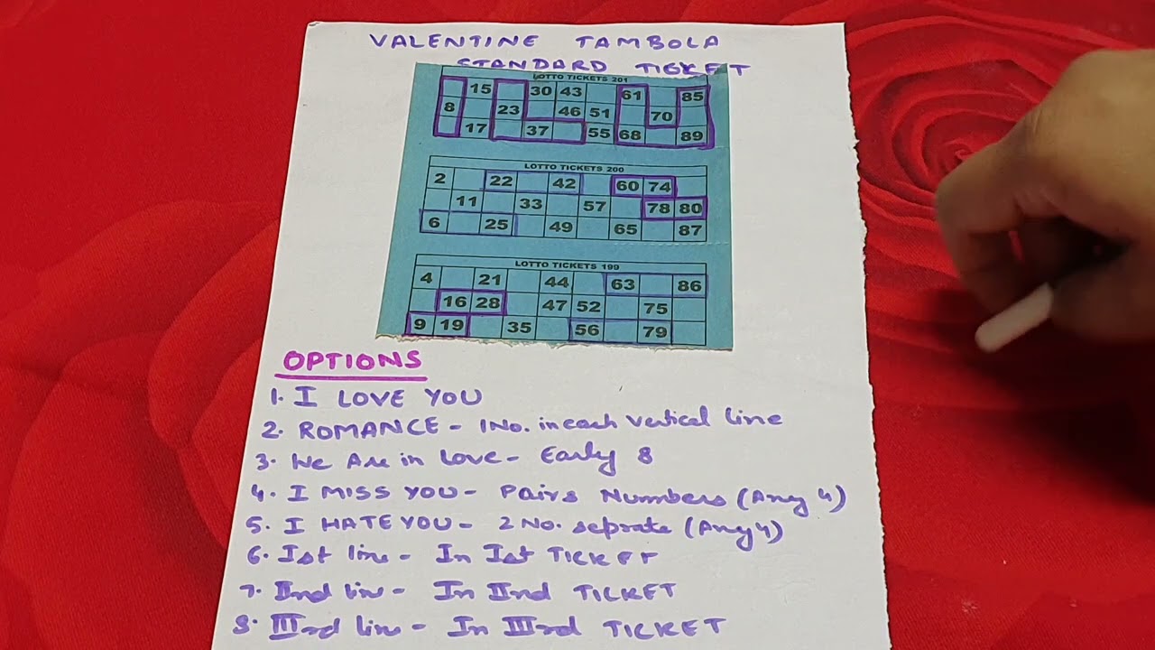 #Valentine Tambola..#Love Game..#Tambola Love