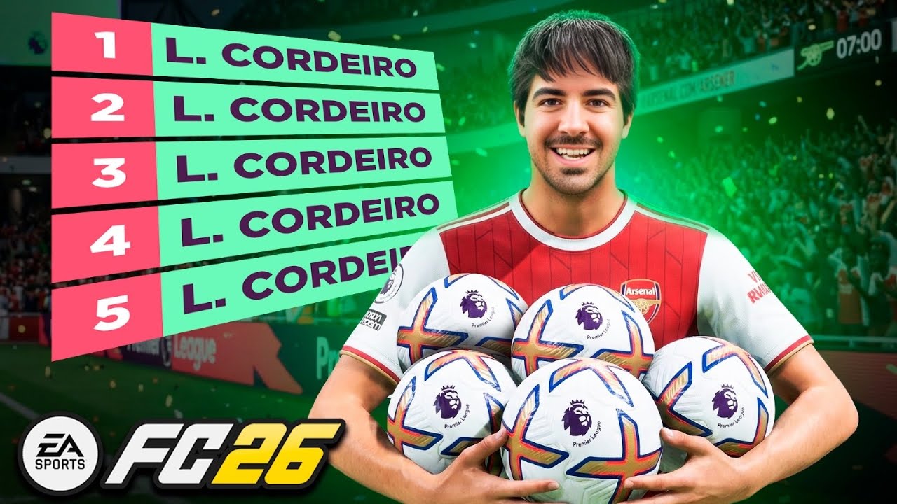 MARQUEI 5 GOLS E ACABEI COM A ZICA! MC JOGADOR - EPI 80 - FC 26