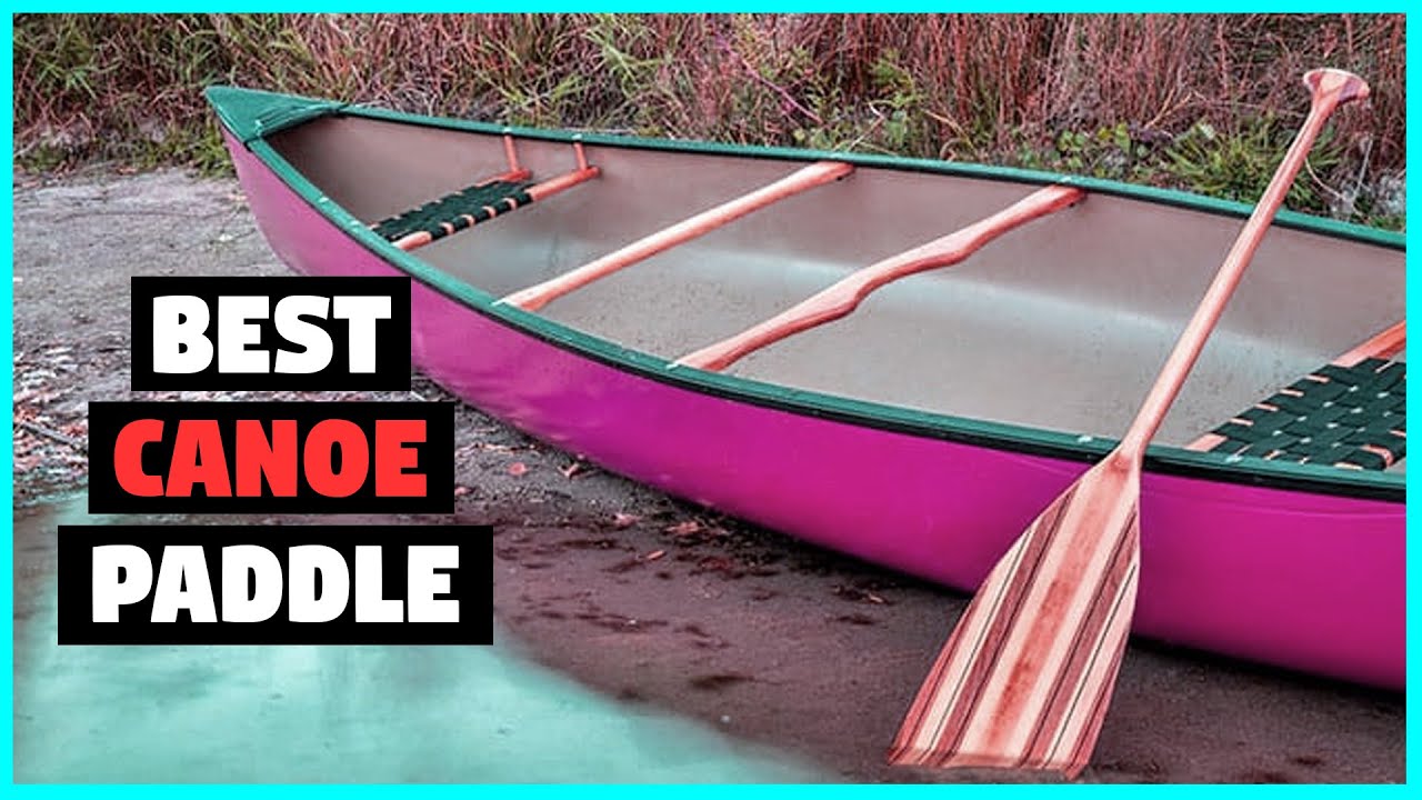 Top 5 Best Canoe Paddles [Review 2022] - Wooden Boat Paddle/Marine Twin Stripe Paddle/Canoe Paddle