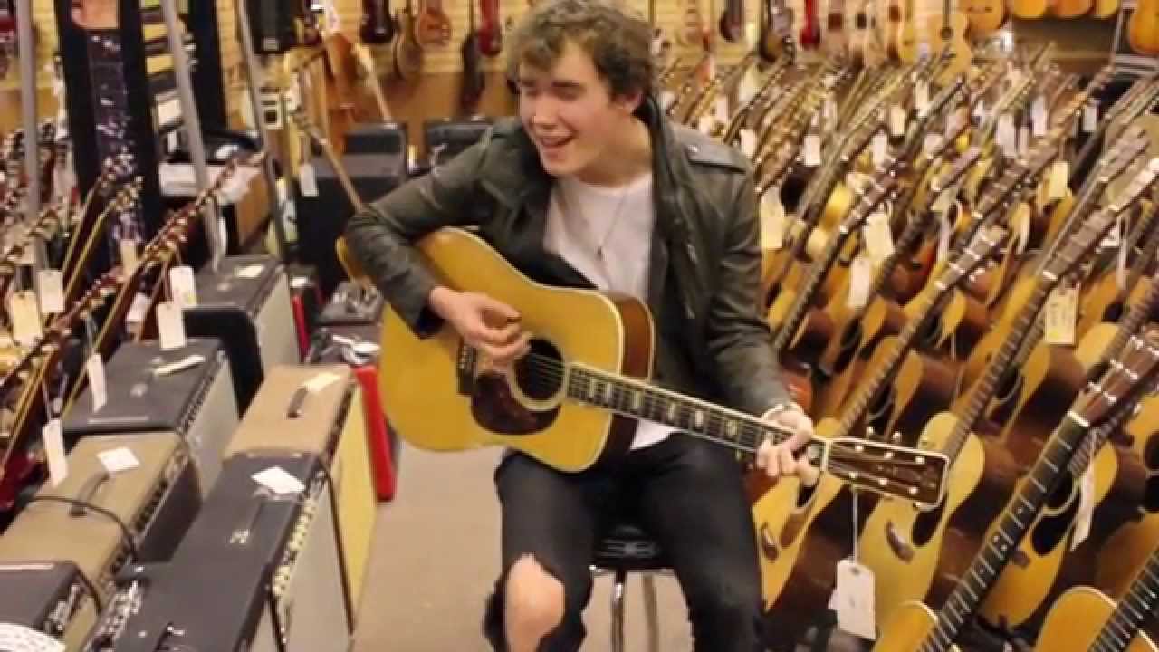 Conor Coughlan at Norman's Rare Guitars