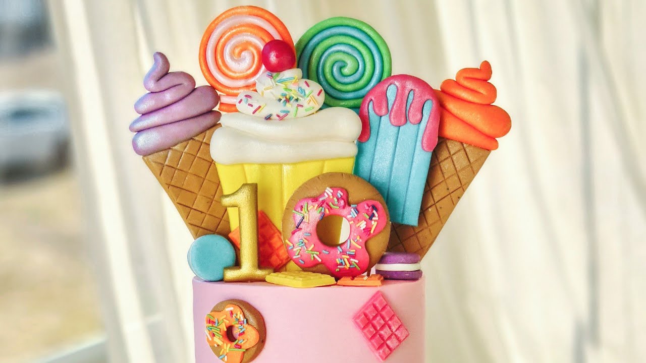 Şeker Hamurundan Dondurma Figürleri (ıcecream fondant)