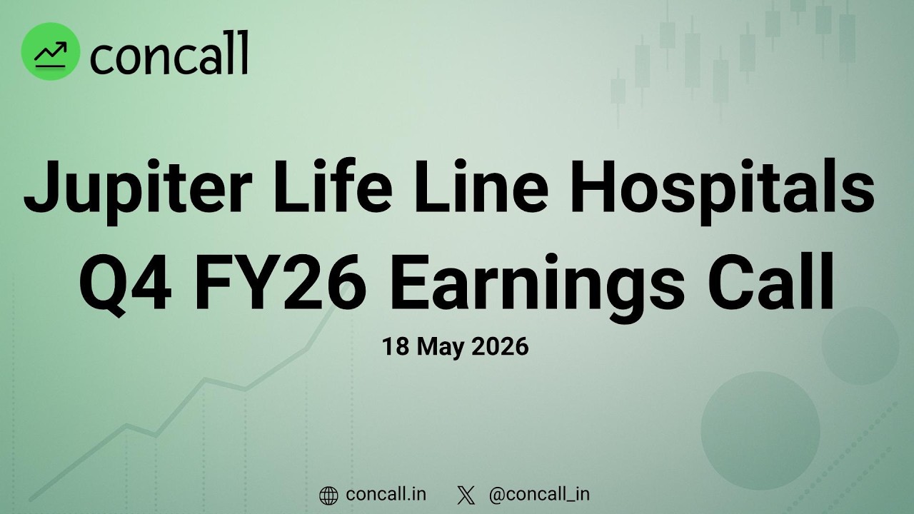 Jupiter Life Line Hospitals Q4 FY26 Earnings Conference Call  | Concall.in