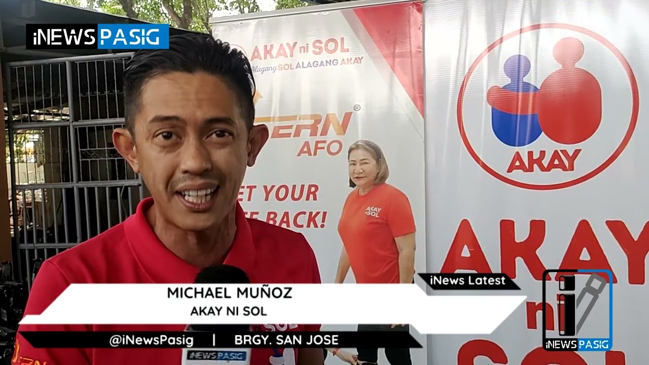 Akay ni Sol, namahagi ng mga wheelchair at matutulungan na din ang mga na-stroke | iNews Pasig