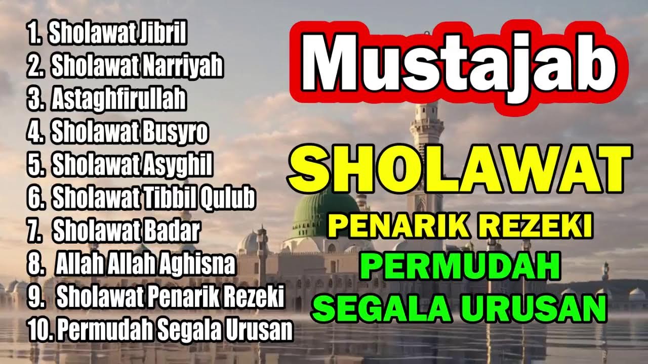 🔴 LIVE SHOLAWAT NARIYAH PELUNAS HUTANG PALING MUSTAJAB 2026 | Jibril & Busyro