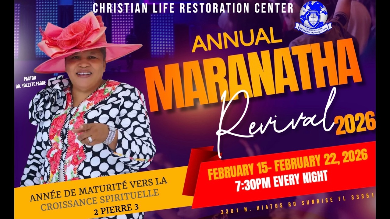 CLRC Maranatha Revival 2026 | Day 5 | MYCLRC