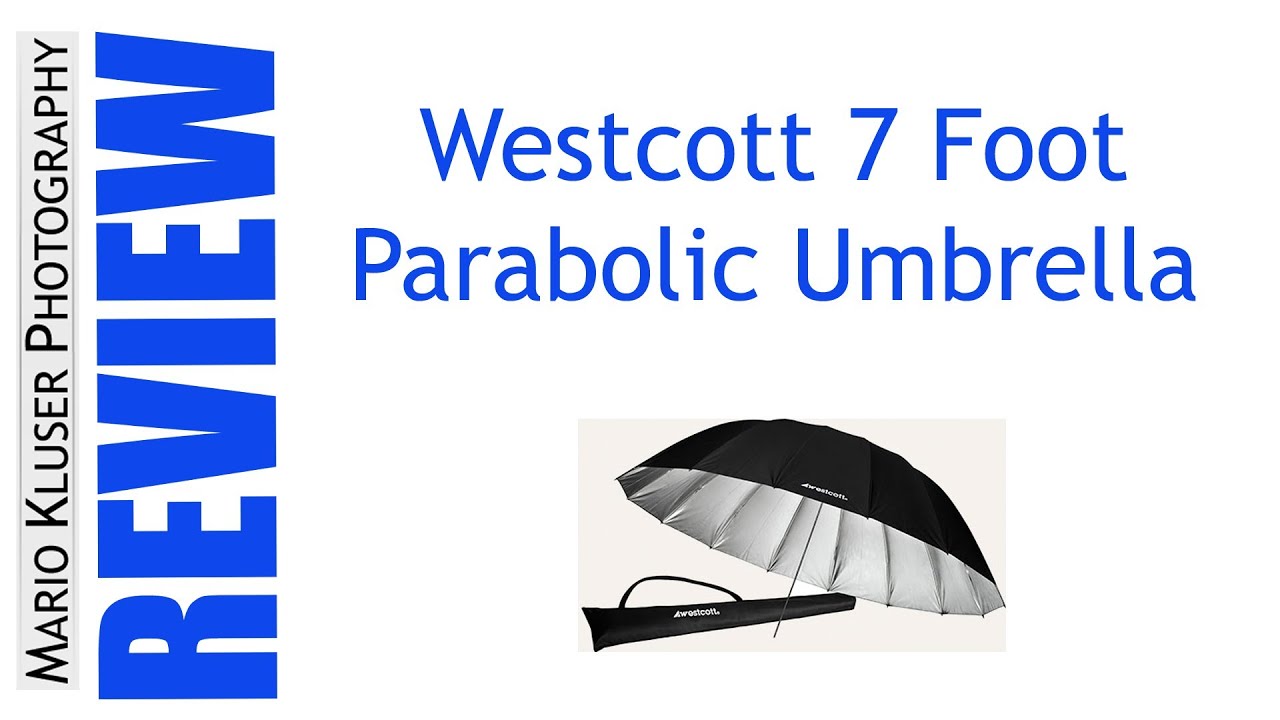 (Not So) Quick Review Of The Westcott 7 Foot Parabolic Umbrella