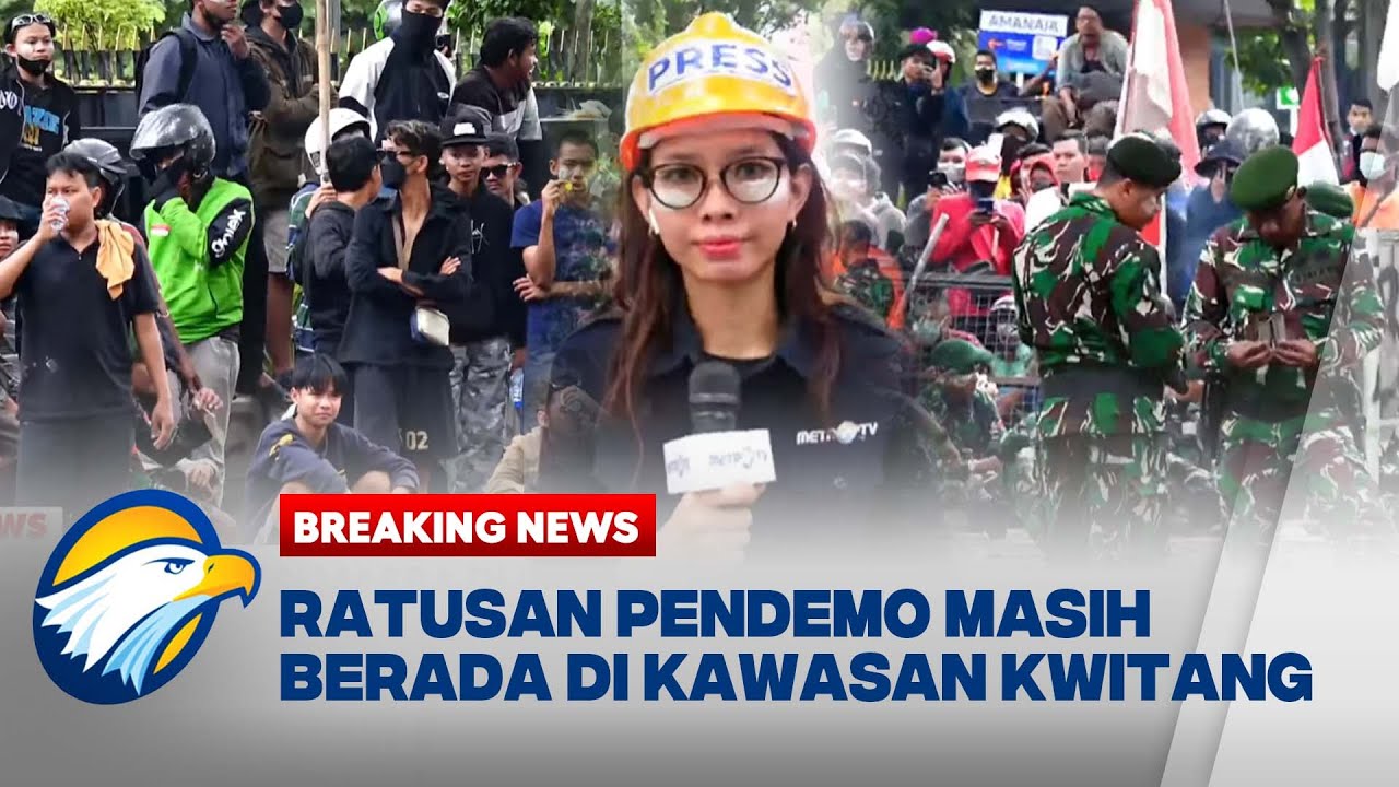 BREAKING NEWS - TERKINI! Situasi Demo di Kawasan Kwitang