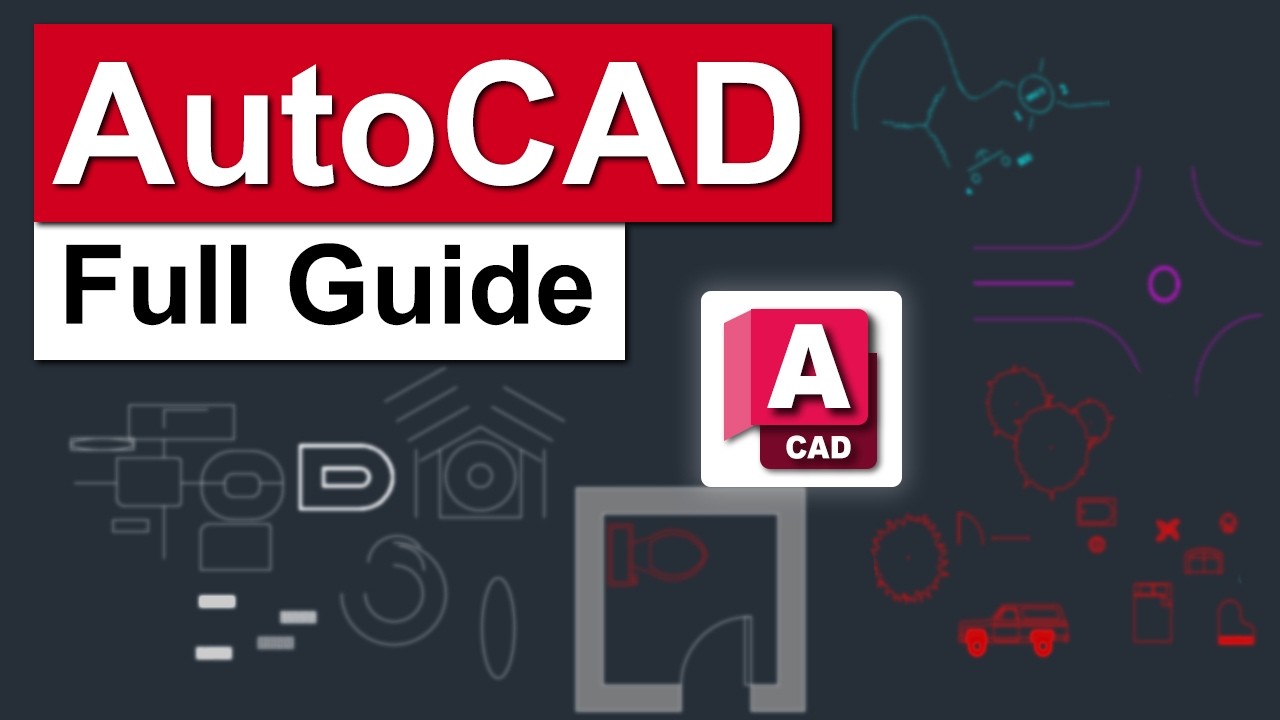 Unbelievable AutoCAD COURSE in just 50 minutes!