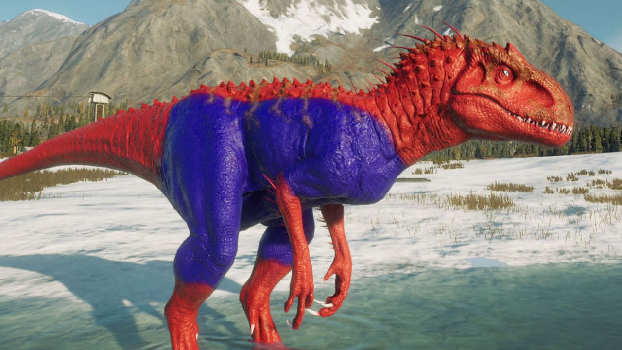 Wild Animals Jurassic world Gameplay Walkthrough DINOSAUR  of GODZILLA, Carnotaurus T,Rex