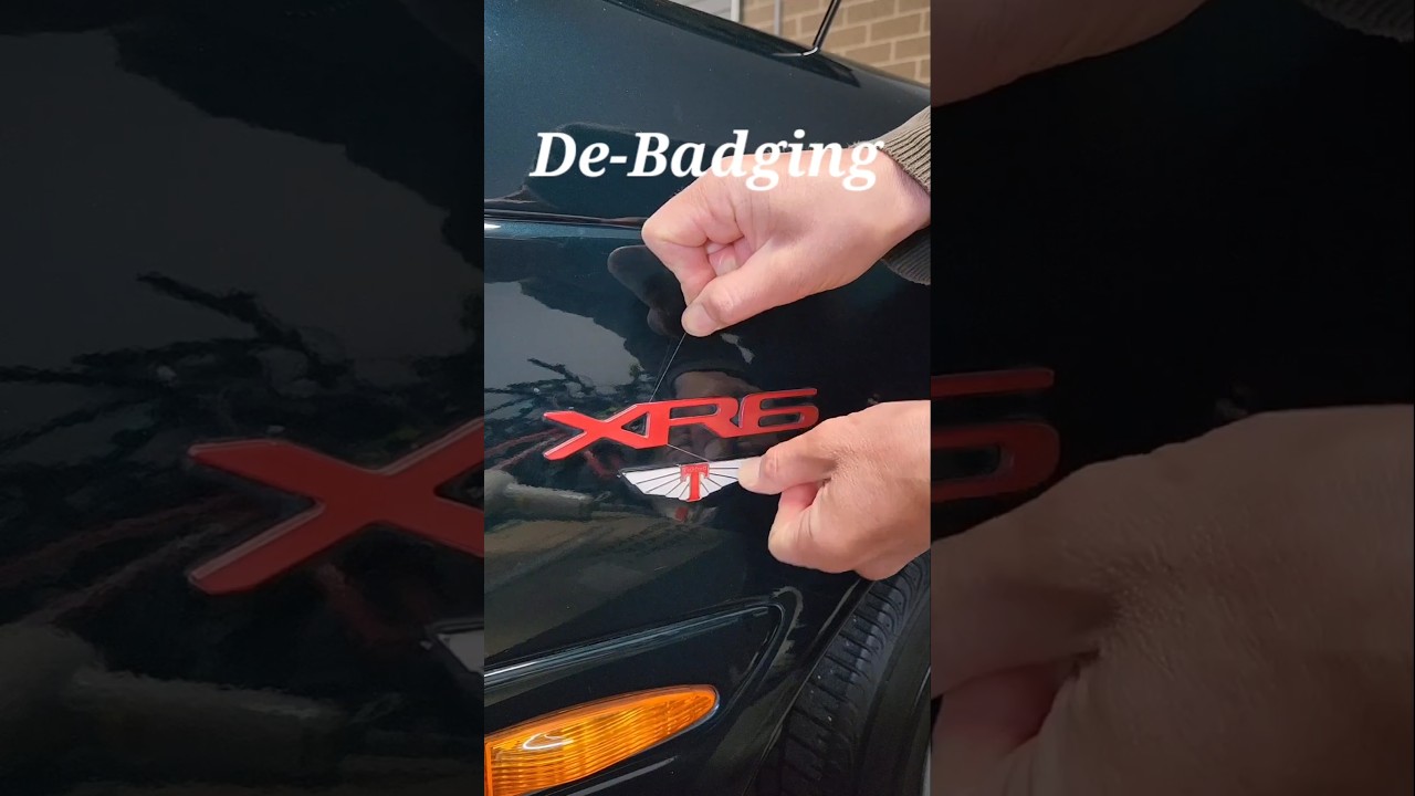 How To De-Badge Your Car