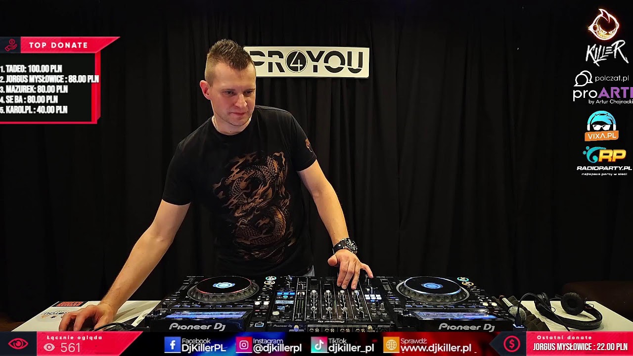 Dj Killer Live Mix - Niedzielne Granie Na Spontanie 03.11.2024