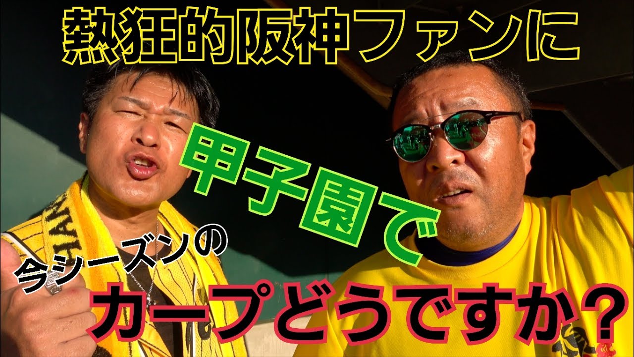 甲子園で本場の阪神ファンにカープの印象を聞いてみた！！！