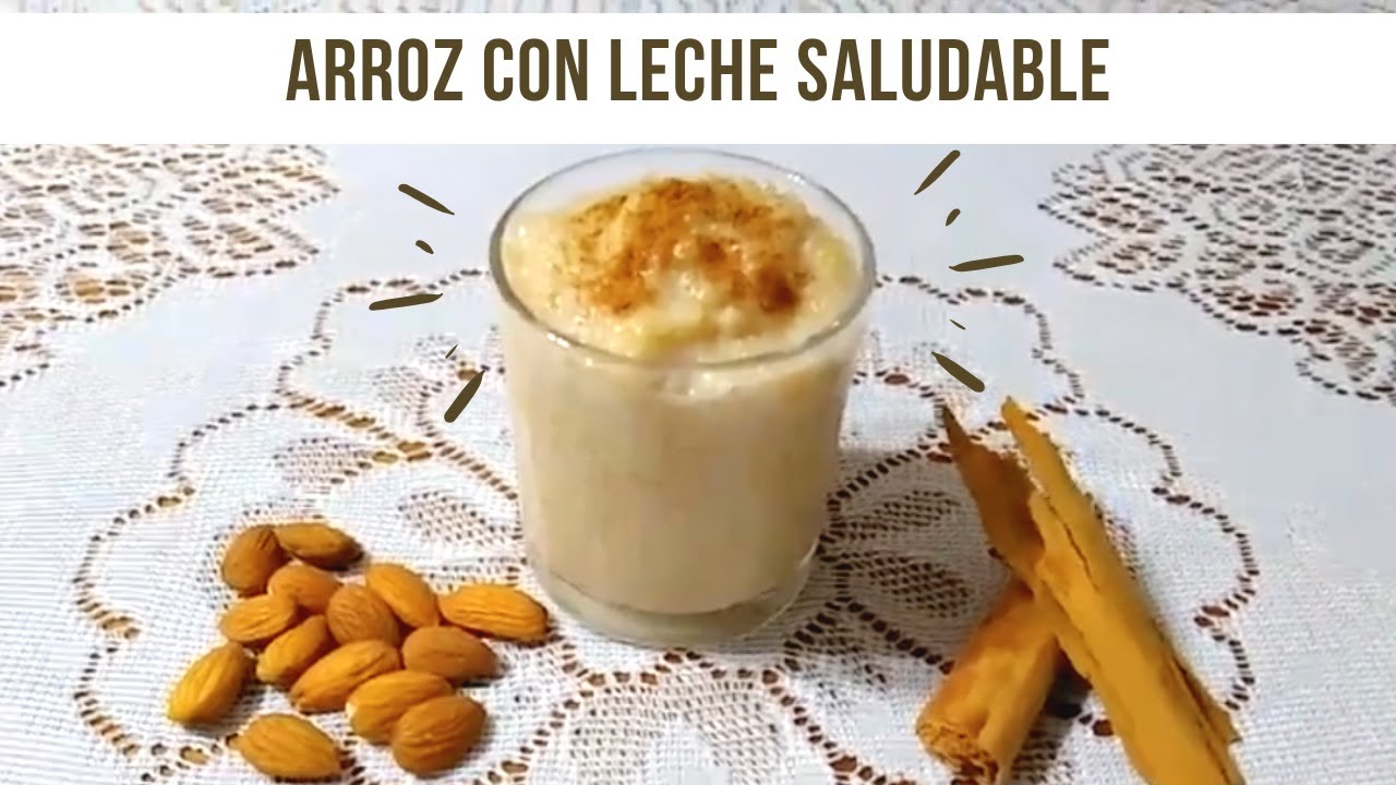 ARROZ CON LECHE SALUDABLE CON QUINOA Y LECHE DE ALMENDRAS 😍 | Cocinando con Elvira 👩🏻‍🍳