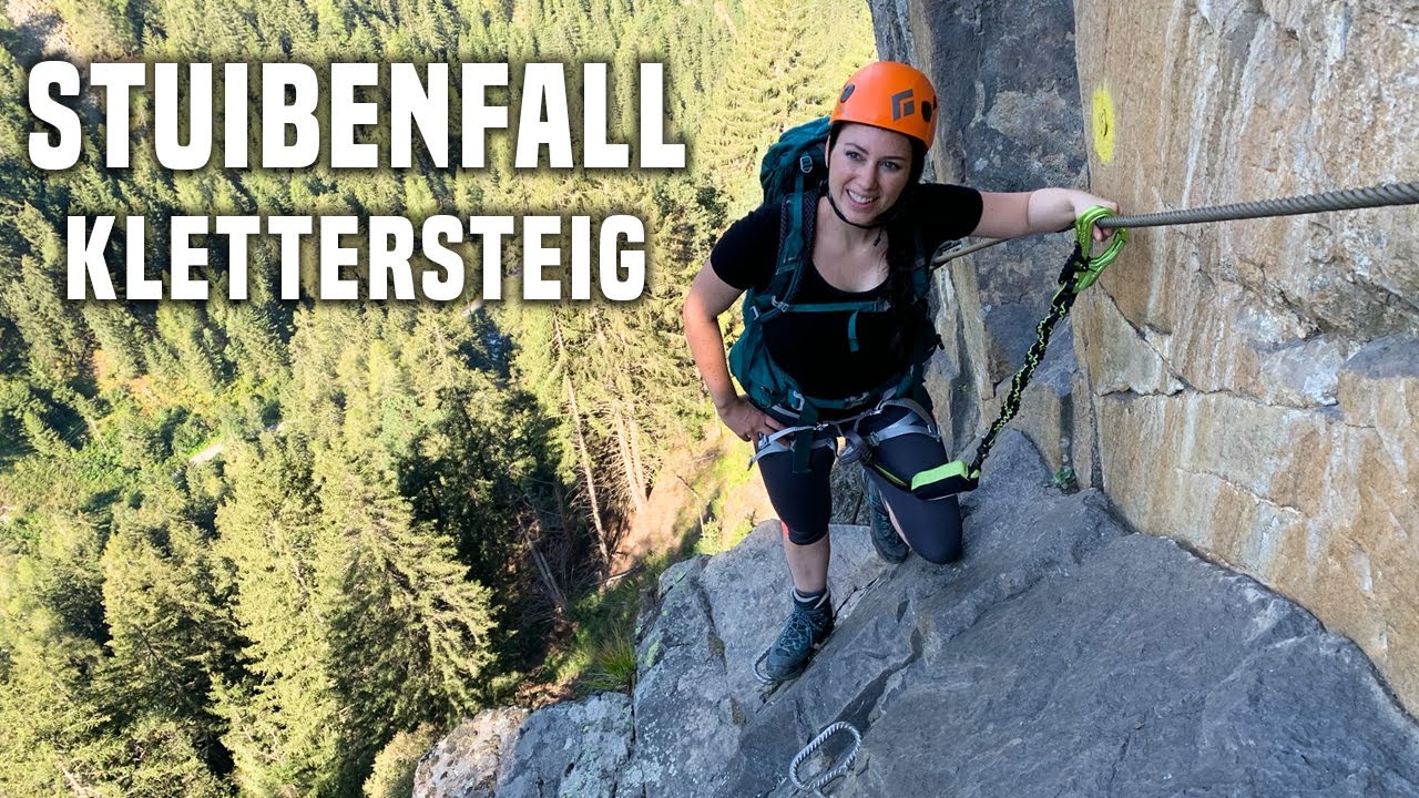 Stuibenfall Klettersteig im Ötztal: Adrenalinkick am Wasserfall mit grandiosen Tiefblicken
