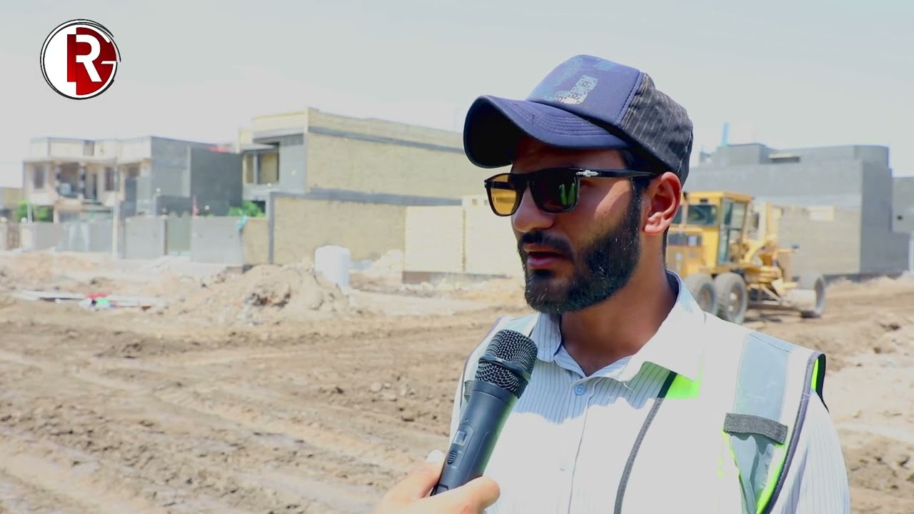 شركة ريحانة للمقاولات تواصل العمل في مشروع تهيئة حي 36 في السماوة