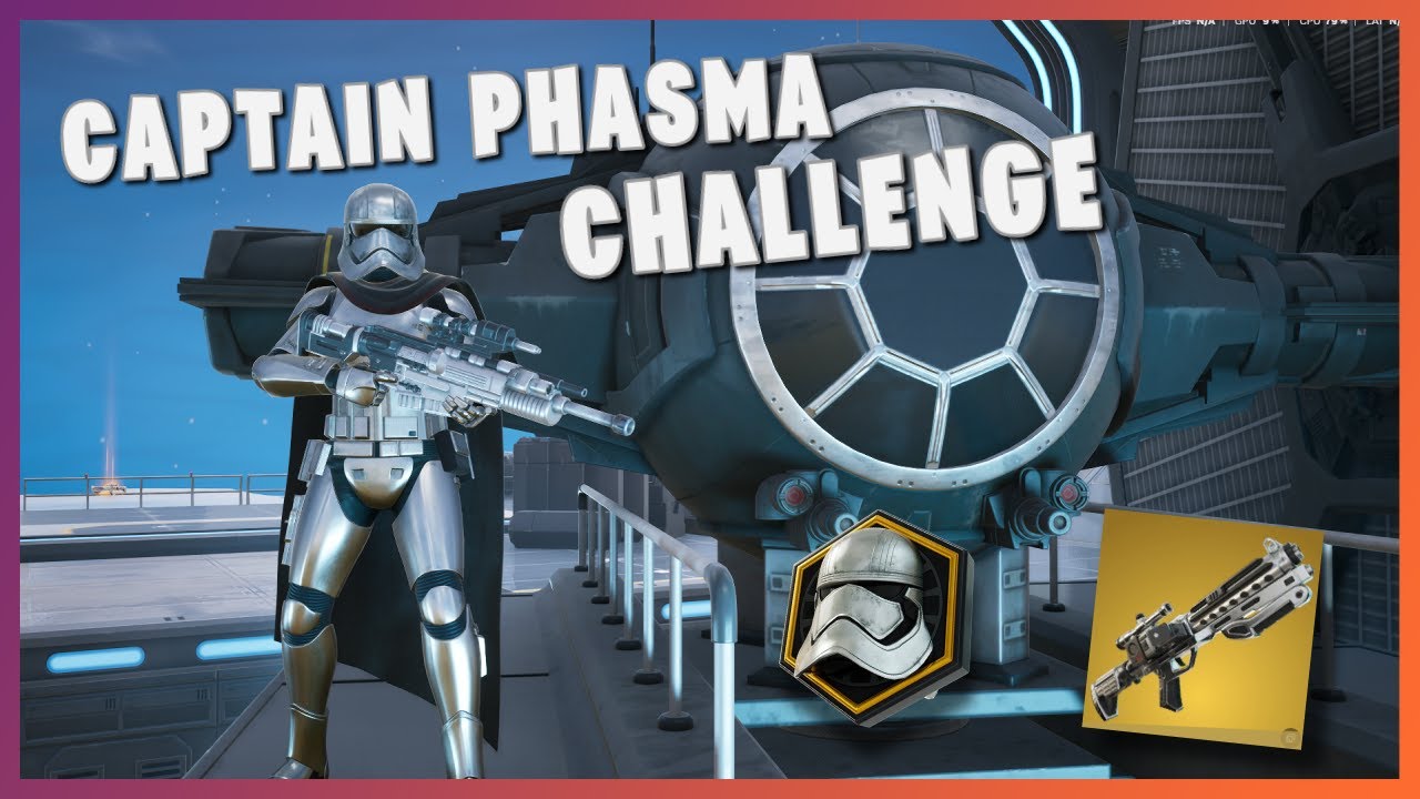 Captain Phasma Challenge! Mythic F-11D Blaster & Medallion Fortnite Chapter 6 Season 3