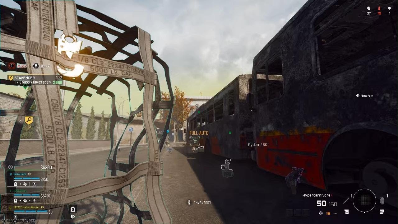 Warzone team mates sucked