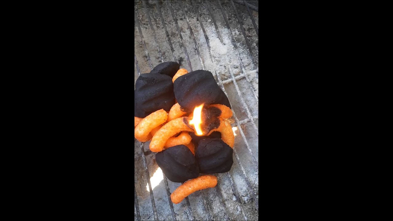Start a fire with Cheeto Puffs!