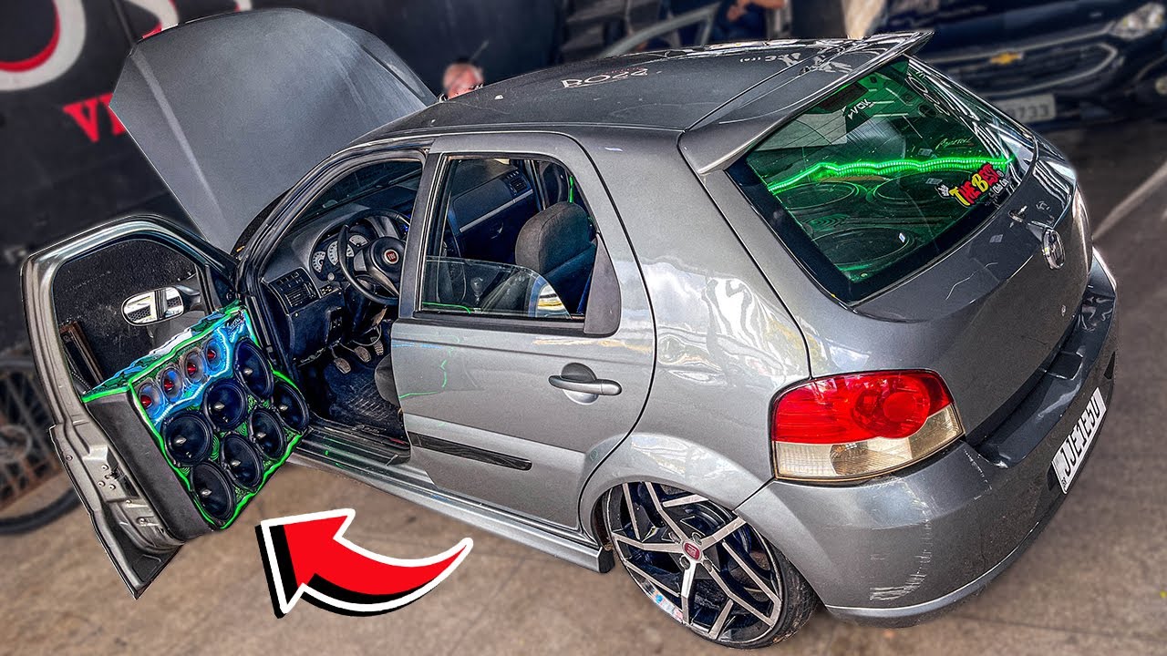 PALIO MONTADO COM MUITO SOM E RODAS LINDAS 🔥