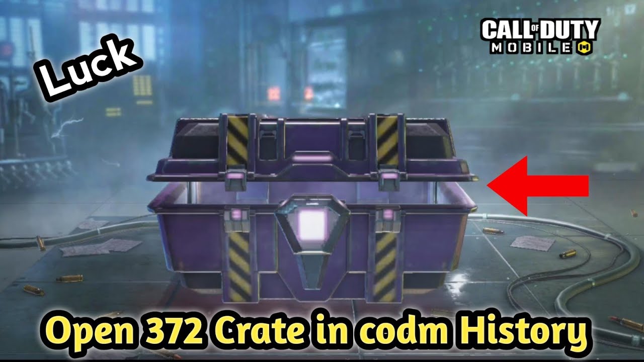 Open 372 Crate in codm History 2025 | New open Crate in cod Mobile 2025 call of duty Mobile 