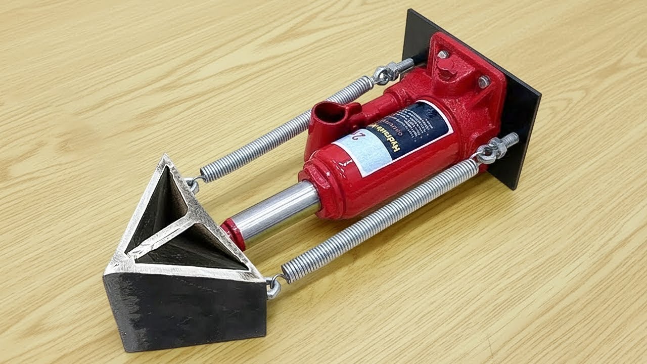 Millions of People Don’t Know This! Turn a Car Jack into a Million-Dollar Tool!
