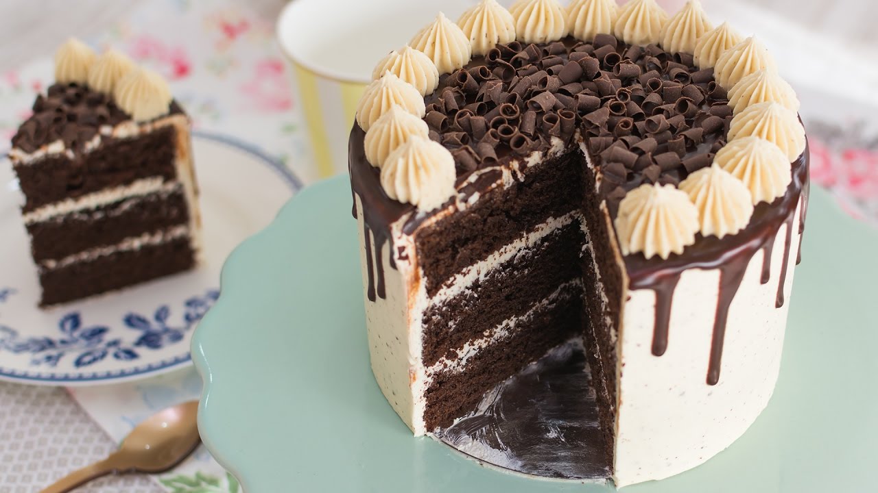 Tarta de moca y chocolate - Receta - María Lunarillos | tienda & blog
