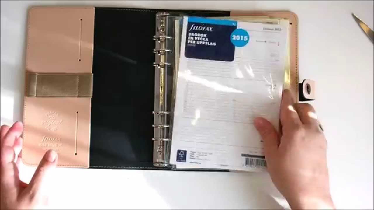 Planner-love: Filofax the Original Patent Nude A5 - Unboxing