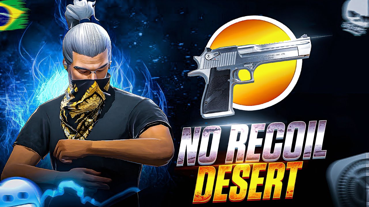 I FOUND NO RECOIL ☠️ BRAZILIAN DESERT EAGLE HEADSHOT 🇧🇷 TRICKS + SETTING ⚙️2025 ||