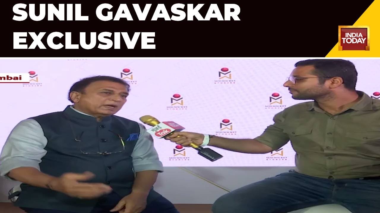 Sunil Gavaskar Exclusive In India Today Talks About What Is Mid Wicket Stories