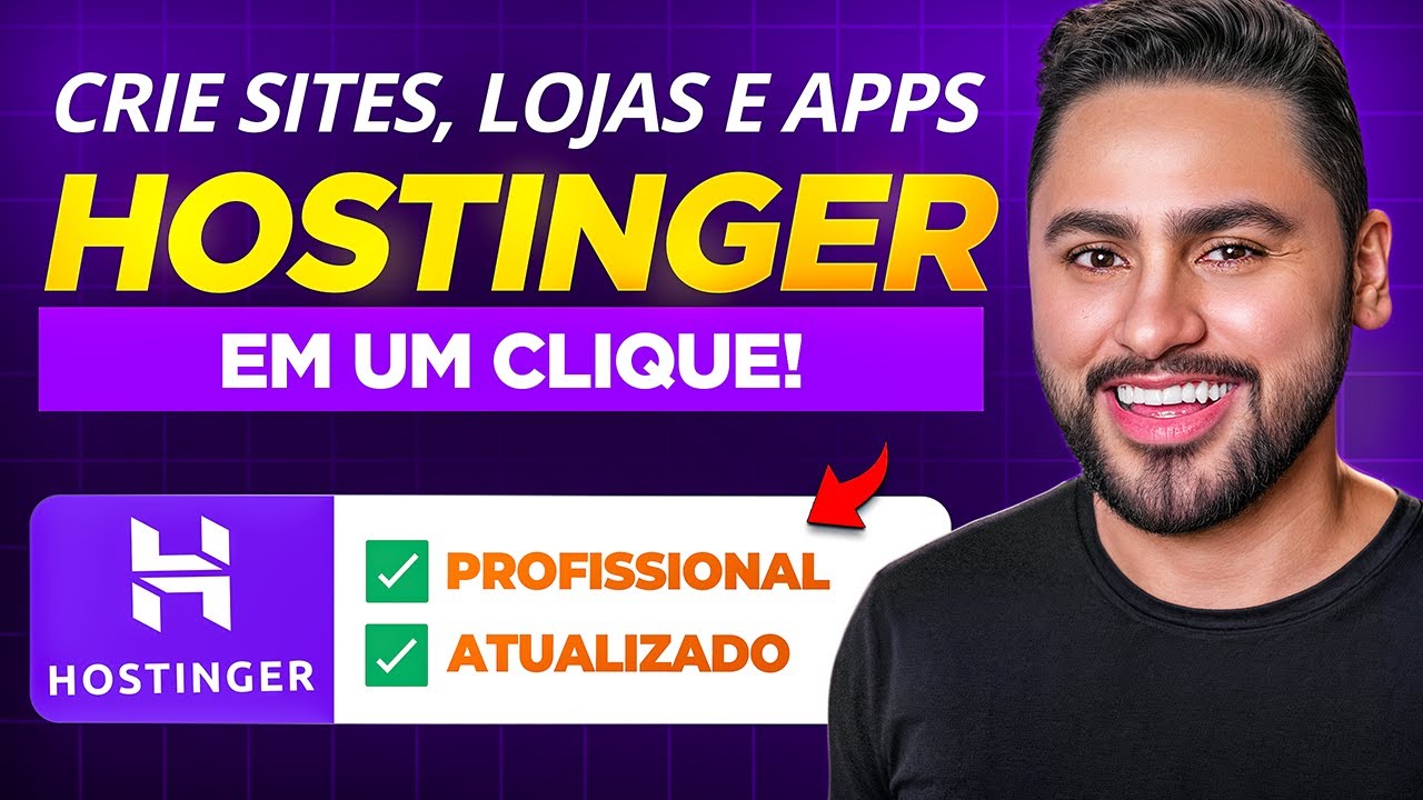 HOSTINGER ATUALIZOU! COMO CRIAR SITES E APP EM UM S&Oacute; LUGAR! (DOM&Iacute;NIO + HOSPEDAGEM + IA)