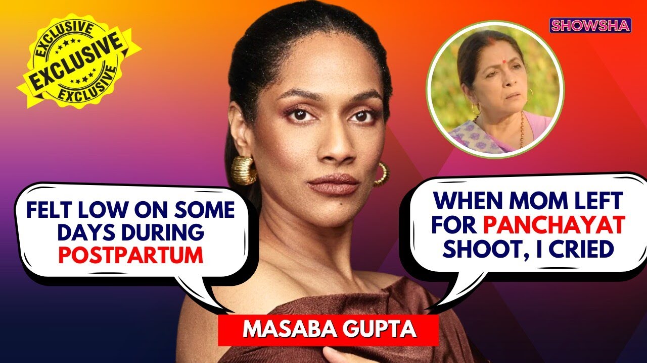 Masaba Gupta Exclusive: On Motherhood, Postpartum Blues, Neena Gupta, Satyadeep Misra & More | N18V