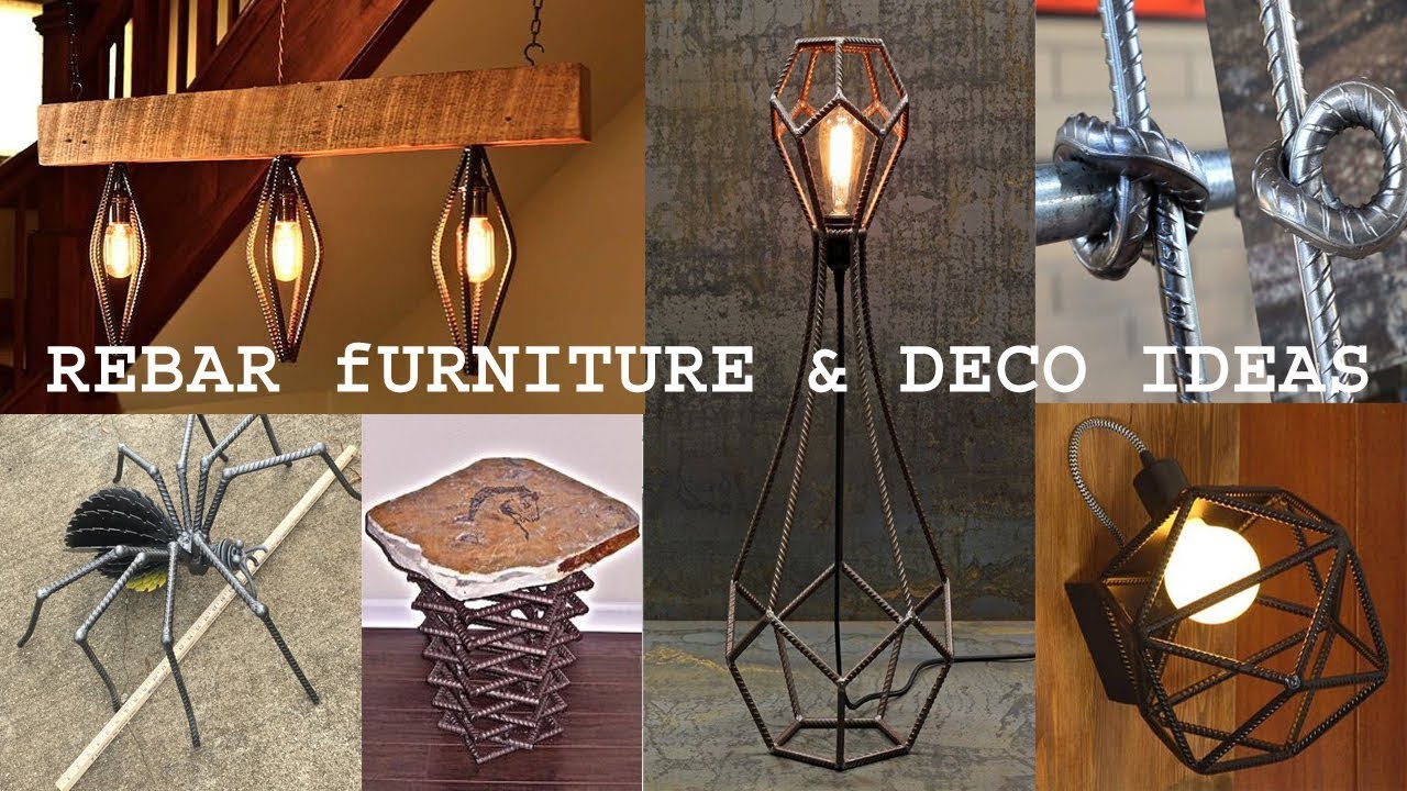 Rebar Furniture & Deco Ideas _ DIY Projects For Beginners