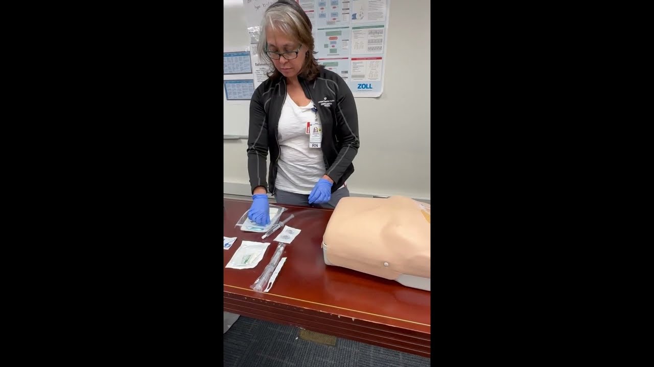 Central Line Dressing Change Procedure