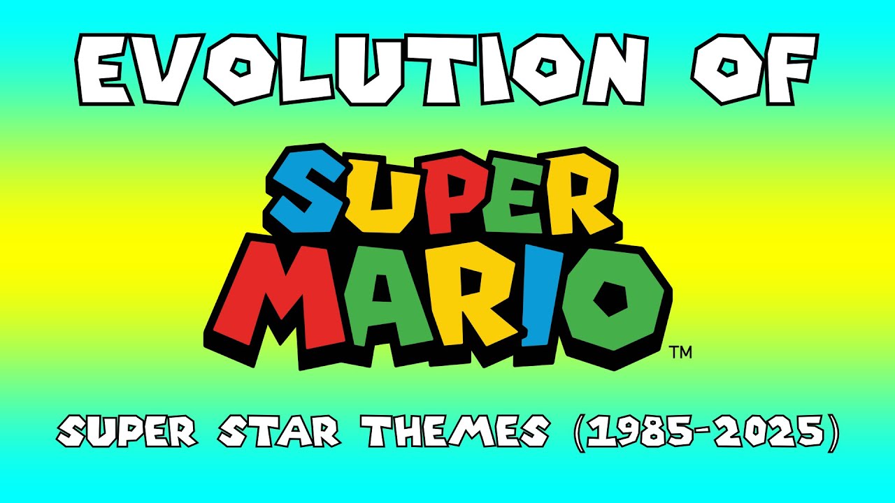 Эволюция тем Super Mario Super Star (1985&ndash;2025)