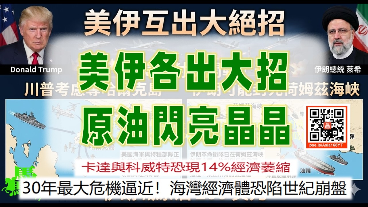 亞洲我最驫20260316　美伊各出大絕招　原油閃閃亮晶晶