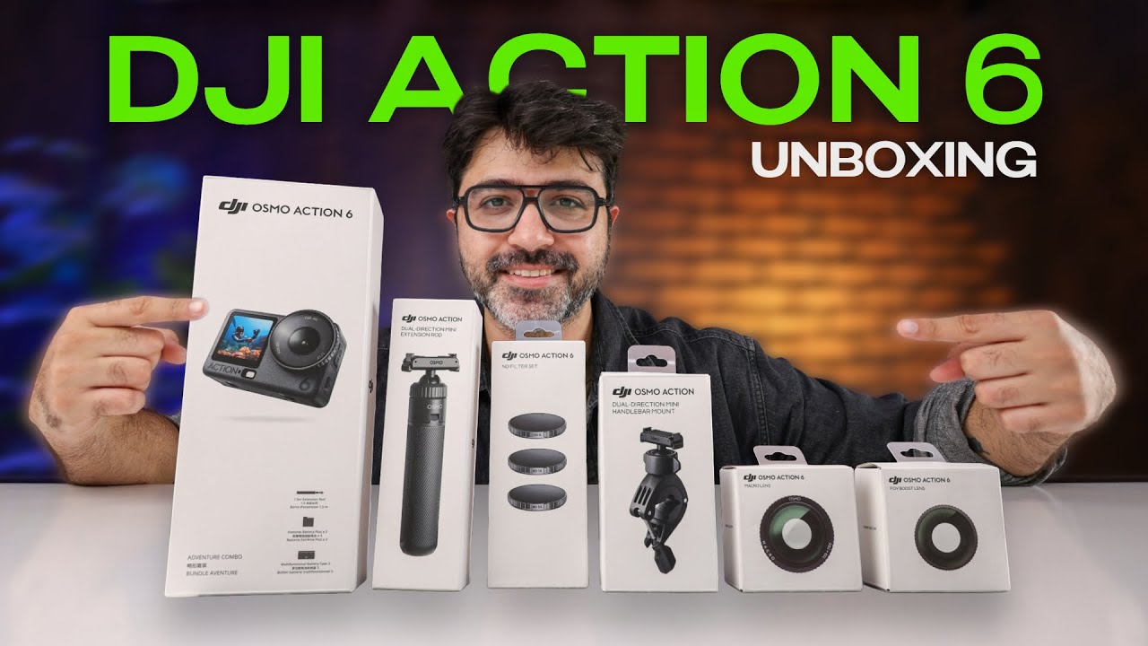 DJI Osmo Action 6 | Unboxing and First Look