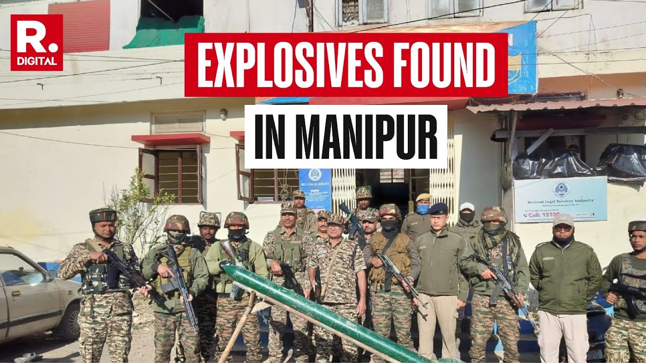 BREAKING: Manipur Police Seizes Long-Range Rocket And German-Made Rifles