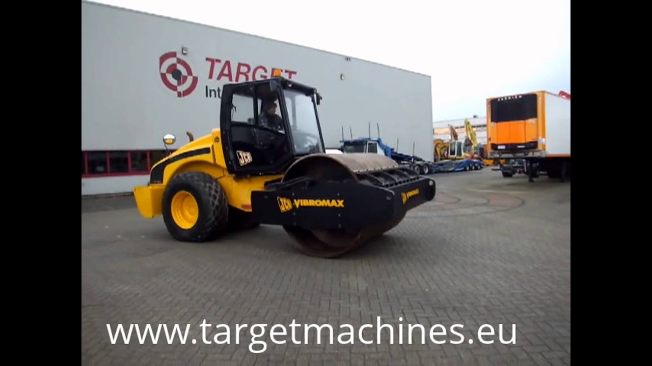 774372 JCB VIBROMAX VM200D SINGLE DRUM VIBRATORY ROLLER 2006 19.7T