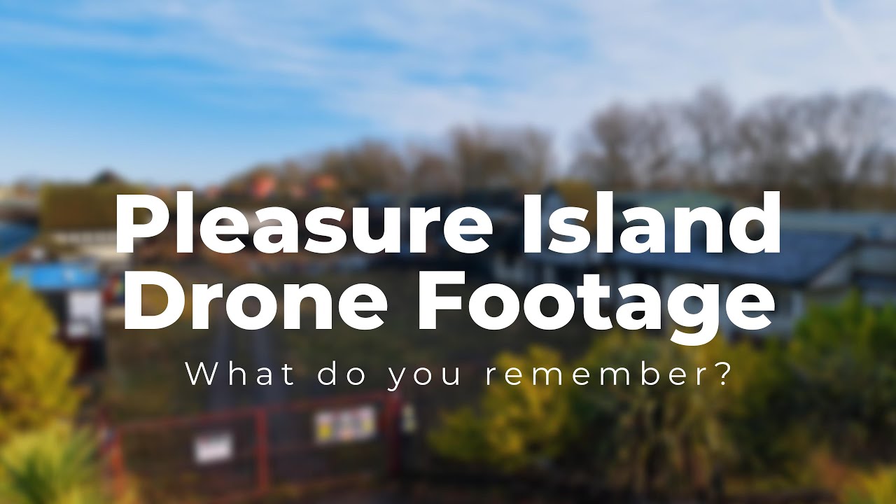 Cleethorpes Pleasure Island: A Time Capsule of Abandoned Amusement, Drone's Eye View